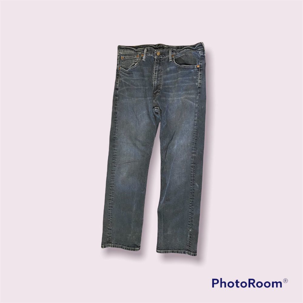 Levis 505 Mens 36x30 denim Jeans Bootcut